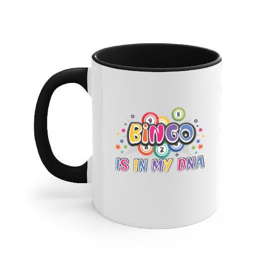 Bingo Card Game Grandma Bingo Player Bingo Cards Accent Mugs