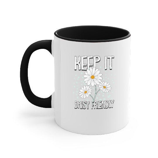 Daisy Garden Gardening Gardener Accent Mugs