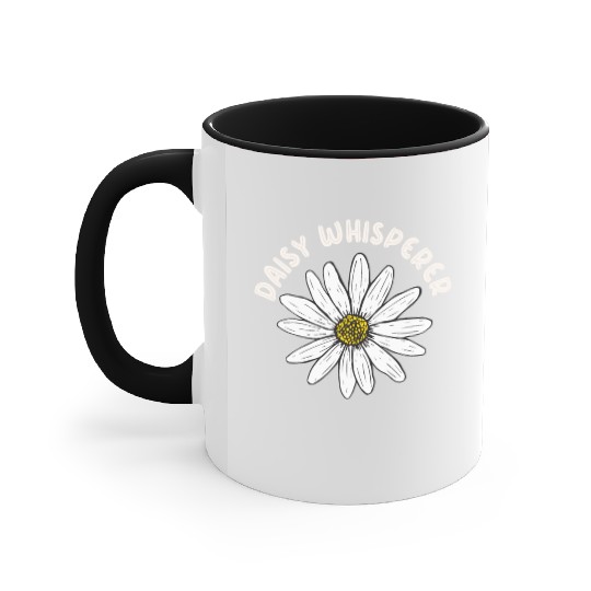 Daisy Garden Gardening Gardener Accent Mugs