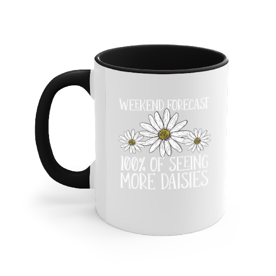 Daisy Garden Gardening Gardener Accent Mugs