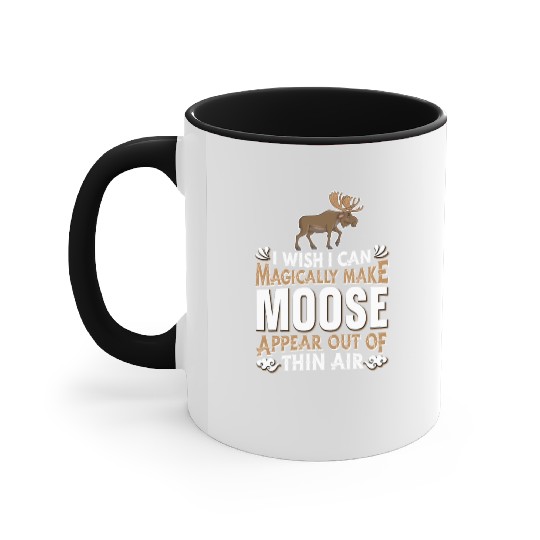 Moose Elk Hunting Accent Mugs