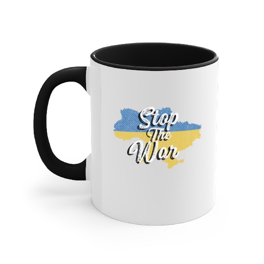 Stop the War Peaceful Activist Gift Accent Mugs
