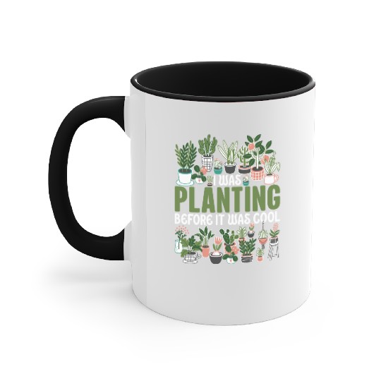 Planting Plants I Love My Garden Gardening Gifts Accent Mugs