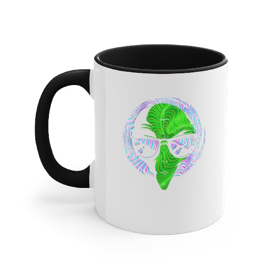 Alien Gift Extraterrestrial UFO AREA 51 Sci-fi Accent Mugs