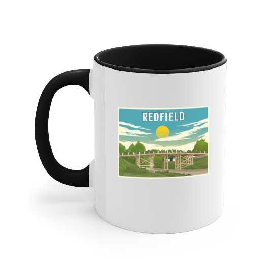 Redfield Historic James Street Bridge Accent Mugs