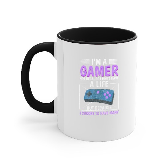 Game Nerd Console Accent Mugs