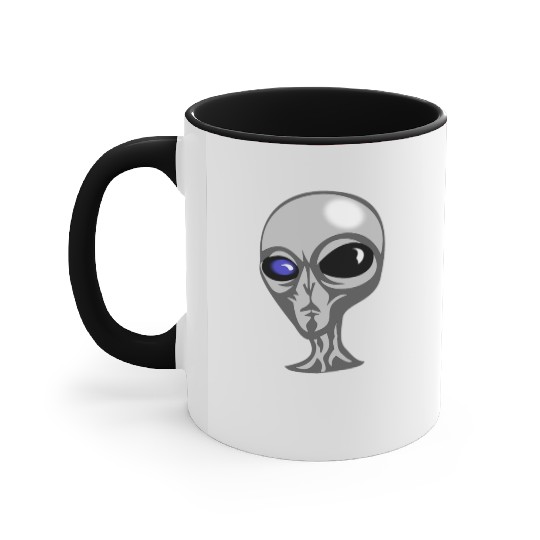 Roswell New Mexico Grey Alien Accent Mugs