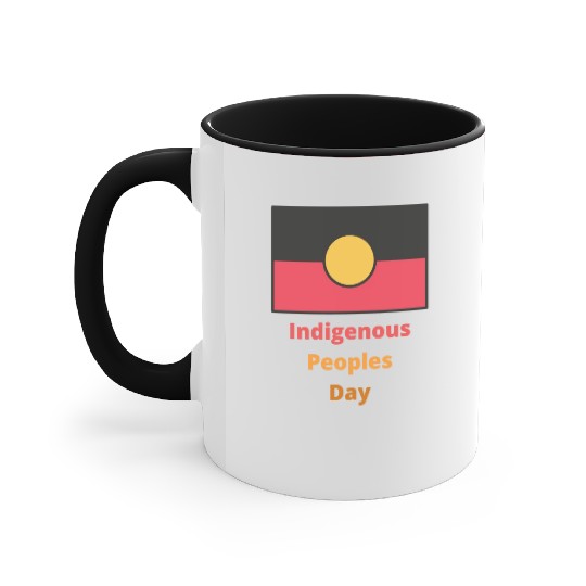 Native american indigenous day l Columbus Day Accent Mugs
