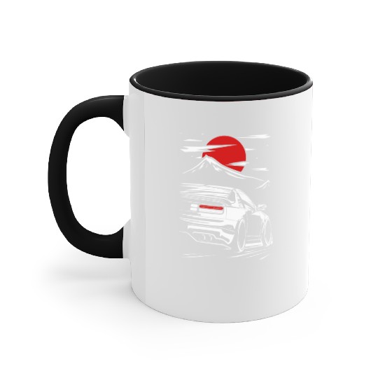 300ZX JDM Car Accent Mugs
