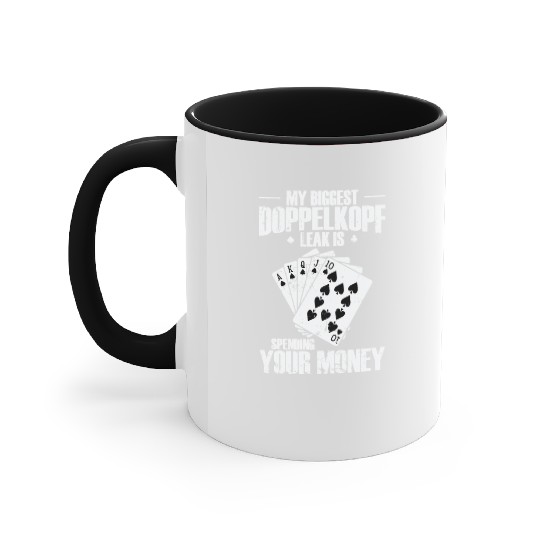 My biggest Doppelkopf Leak is spending your Money Accent Mugs