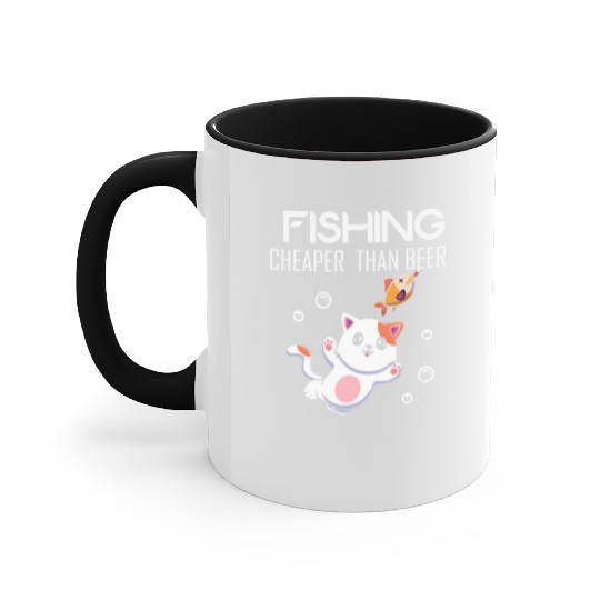 Fishing Cheaper Than Beer Funny Retirement Plan Se Accent Mugs