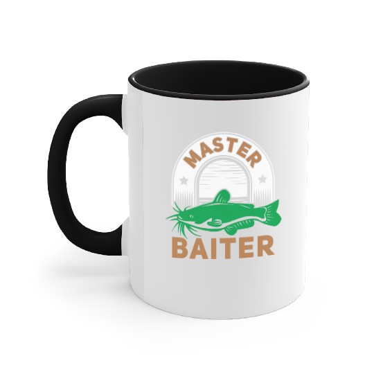 Master Baiter - Wels Catfish Hunter Accent Mugs