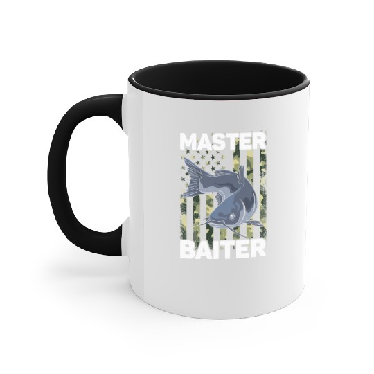 Master Baiter - Wels Catfish Hunter Accent Mugs