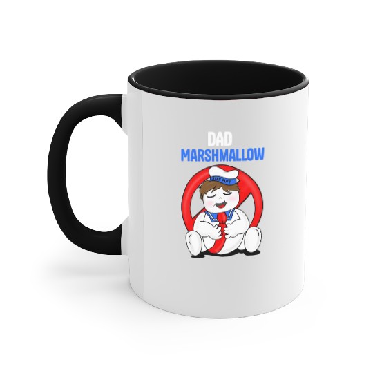 DAD ghostbusters Accent Mugs