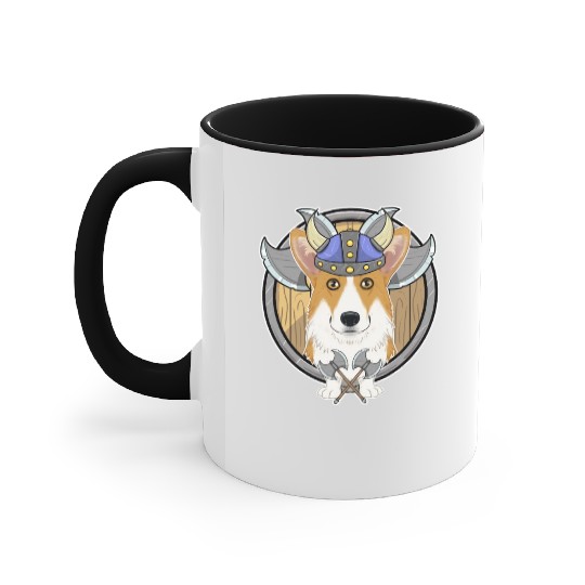 Welsh Corgi I Valhalla I Viking Accent Mugs