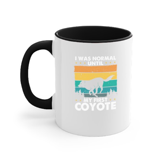 Coyote Trapping Coyote Hunting Yote Hunting Gift Accent Mugs