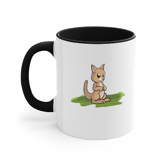 Kangaroo Accent Mugs