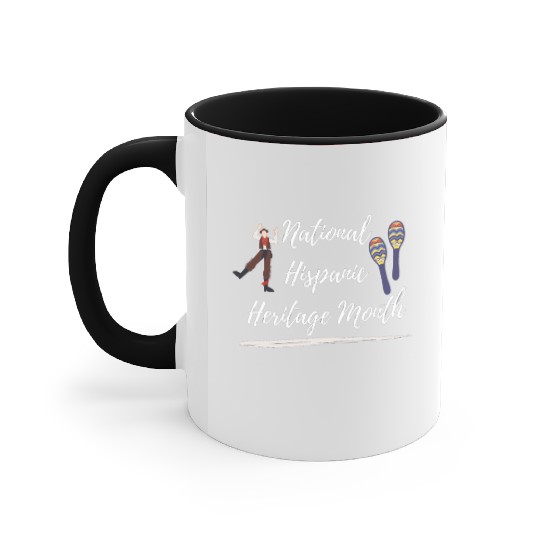 national Hispanic heritage month Accent Mugs