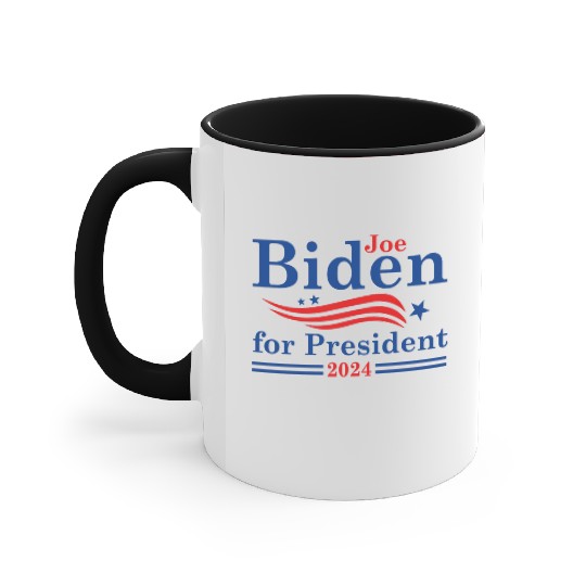Joe Biden For President 2024 Accent Mugs
