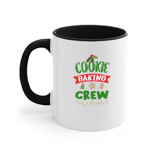 Cookie Baking Crew Accent Mugs