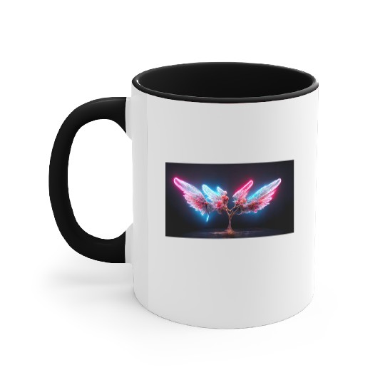 Japan Neon Accent Mugs