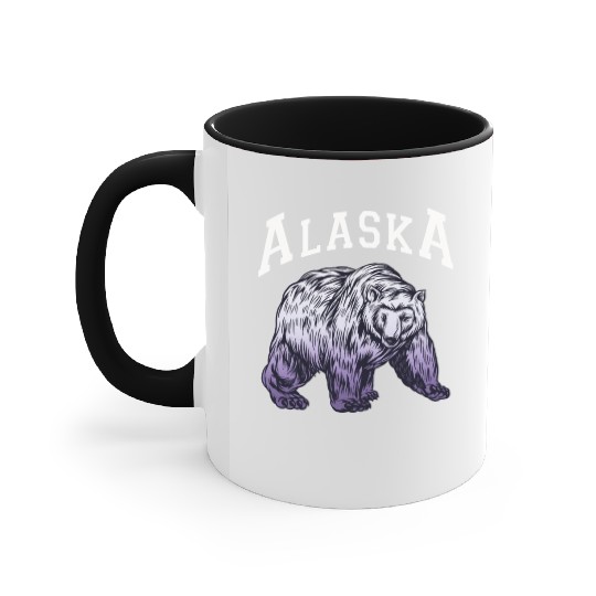 Alaska Gift USA Natur Bär Denali Grizzly Wald Accent Mugs