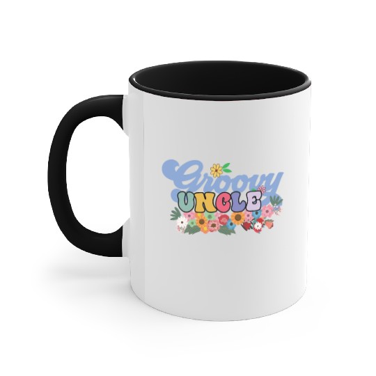 Groovy Uncle Garden Plant Flowers Floral Decor Accent Mugs