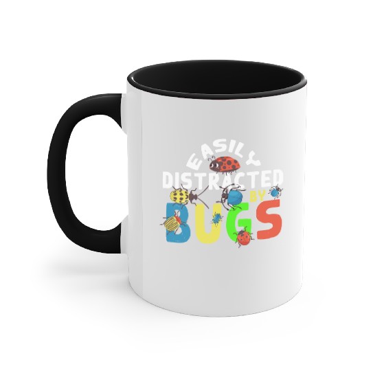 Funny Bug Lover Insects Accent Mugs