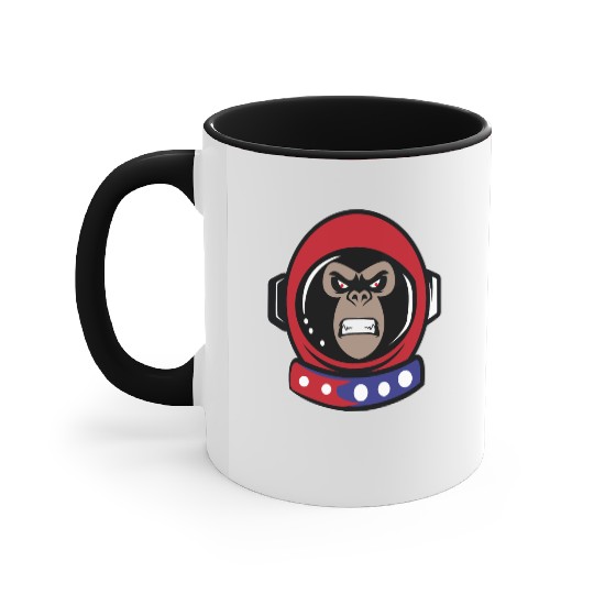 Angry Monkey Accent Mugs