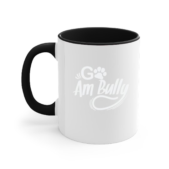 Go Am Bully Bulldog Pet Dog breed Accent Mugs