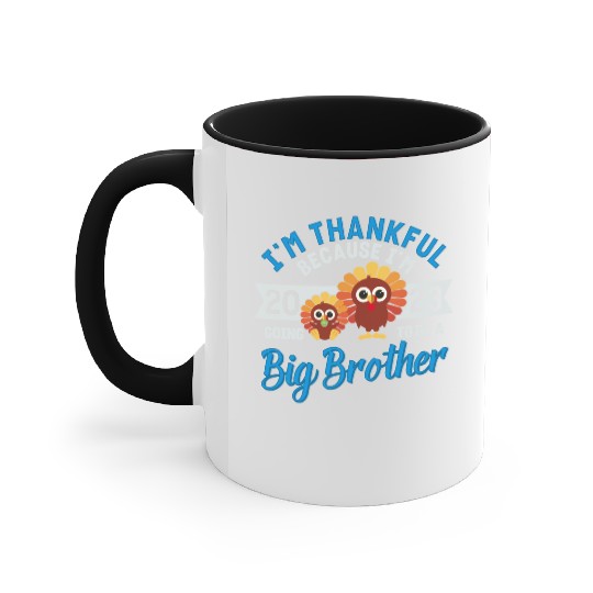 Big Brother 2023 Baby Thanksgiving Turkey Boys Accent Mugs