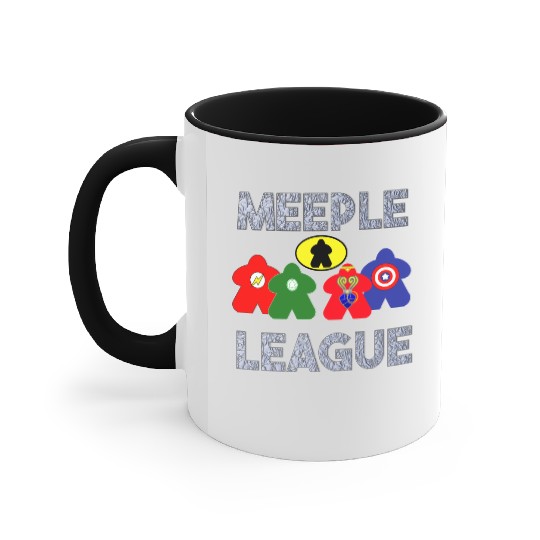 Meeple League Accent Mugs