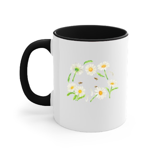 Marguerites Daisy Summer Daisies Flower Garden Accent Mugs