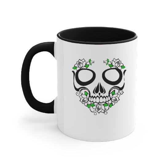 Day Of The Dead Accent Mugs