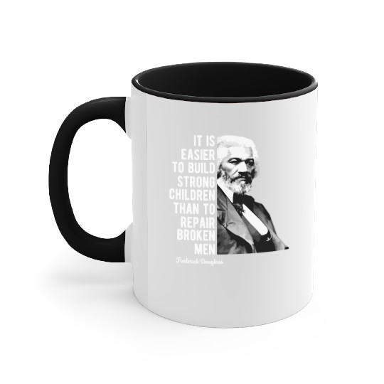 Frederick Douglass Quote For Black History Month Accent Mugs