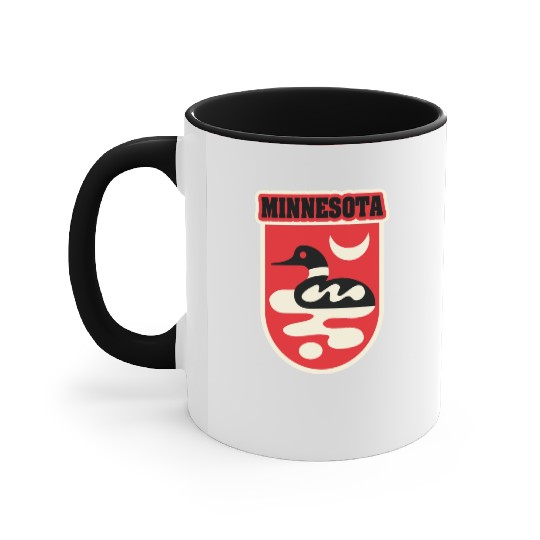 US States MINNESOTA Accent Mugs