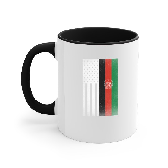 Afghanistan Design for proud Afghan Americans Accent Mugs