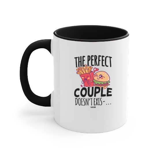perfect team fast food fries Burger Accent Mugs