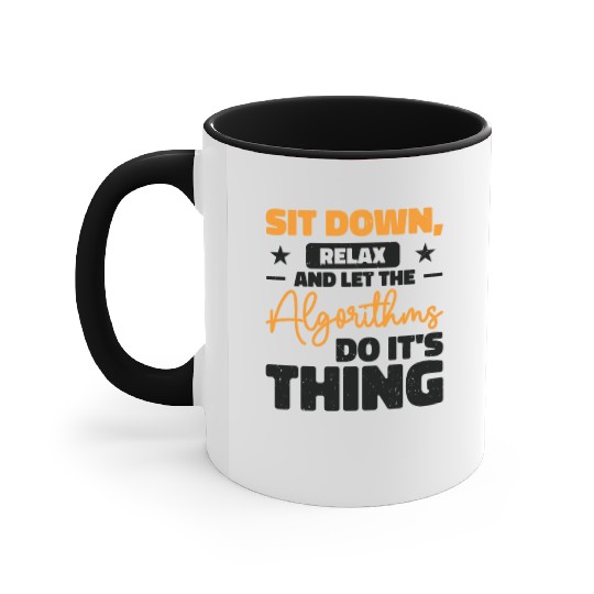 Computer Algorithm Programmer Artificial Accent Mugs