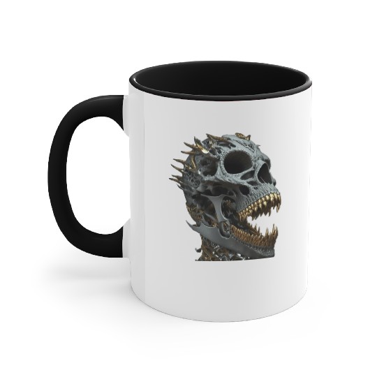 Skull Bling Accent Mugs