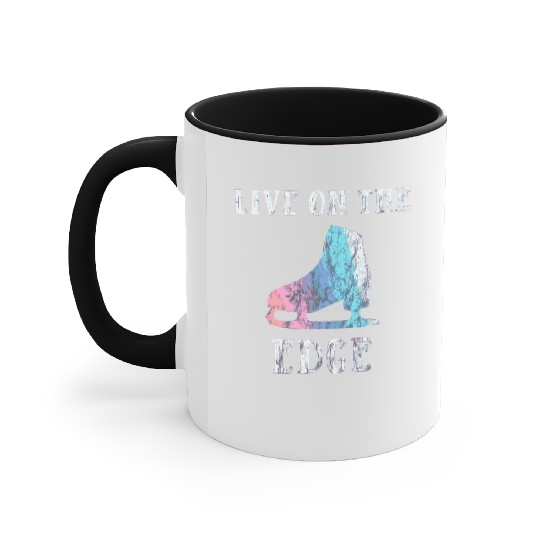 Figure Skating For Girls And Women Live On The Edg Accent Mugs