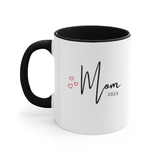 Mom 2023 - Mom to be in 2023 Accent Mugs