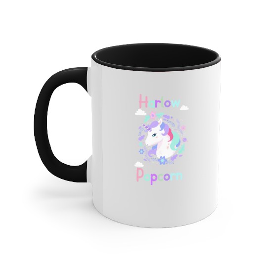 Harlow And Popcorn Merch Popcorn The Pony Accent Mugs