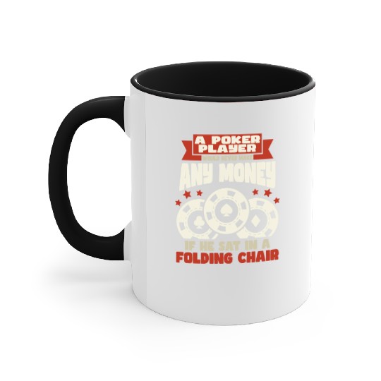 Poker Casino Poker Player Gambling Roulette Gift Accent Mugs