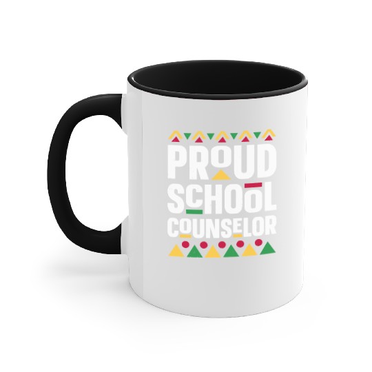 Proud School Counselor For School Counselors Accent Mugs