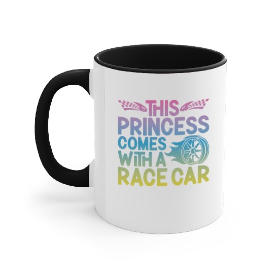 Drag Racing Race Car Girl This Accent Mugs