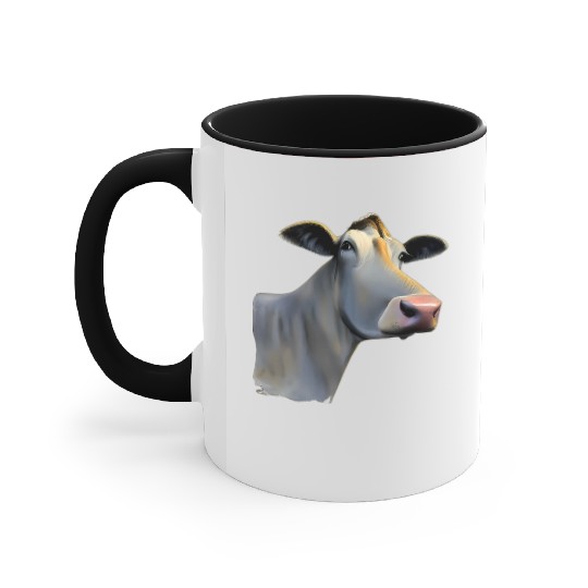 Cow Funny Military Accent Mugs