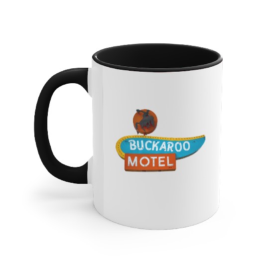 Buckaroo Motel Sign Route 66 Tucumcari New Mexico Accent Mugs