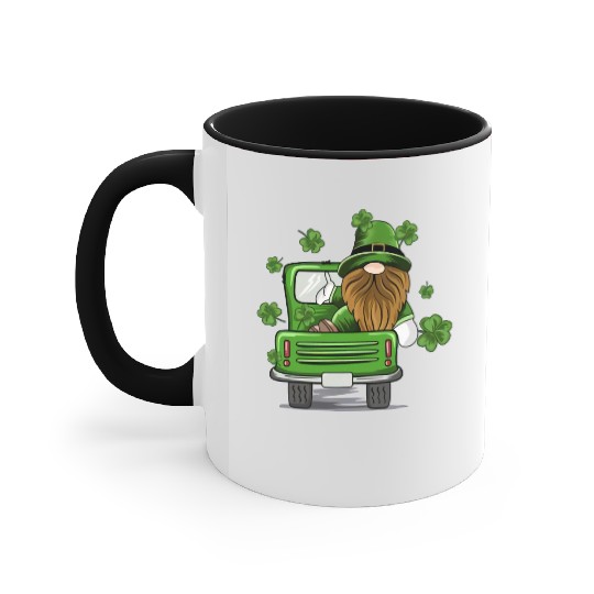 Principal Crew Gnomies Truck St Patrick Teacher Accent Mugs
