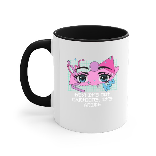 Its Not Cartoons Its Anime Funny Japanese Humor Ja Accent Mugs